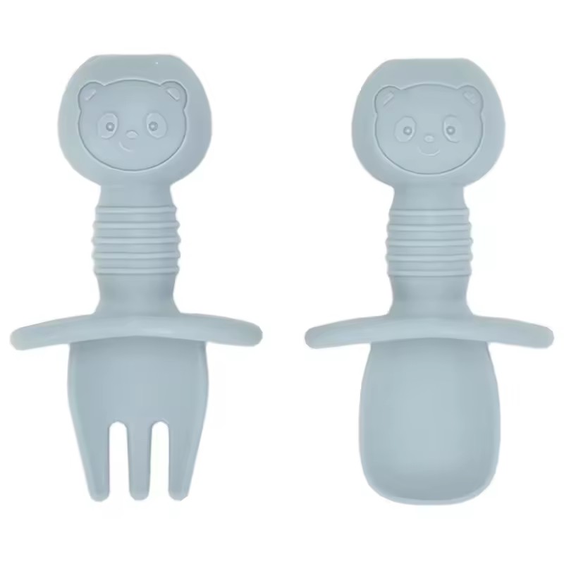 Baby Food Bites - 2pcs Food Grade Children Wooden Handle