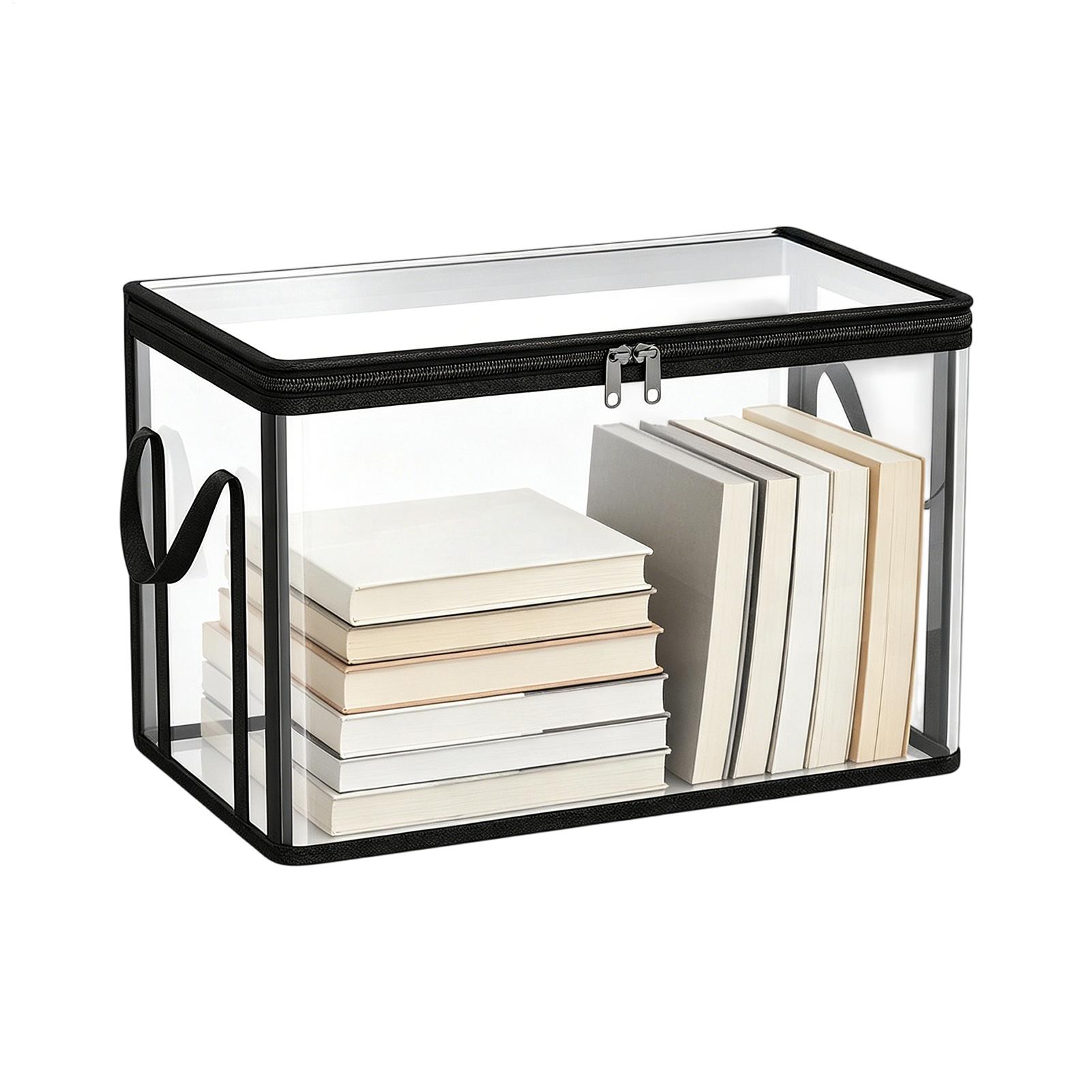 Food Pouch Reusable - Book Storage Box Large Capacity with
