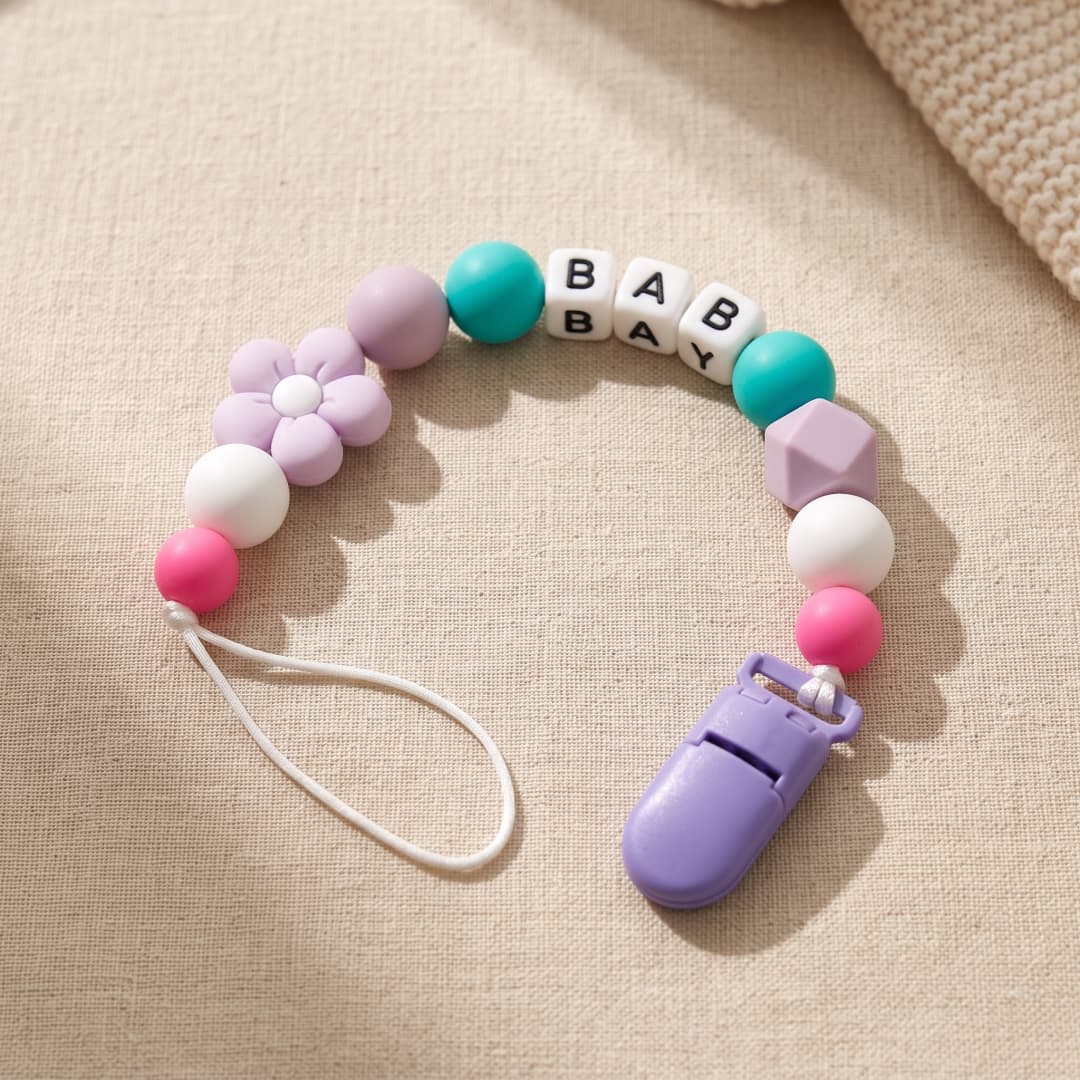 Personalized Pacifier Clip Cus - Baby Food Teether recension och pris