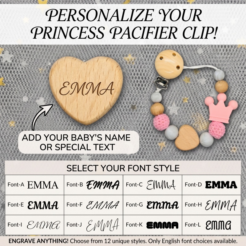 Personalized Baby Pacifier Cli - Baby Food Teether recension och pris