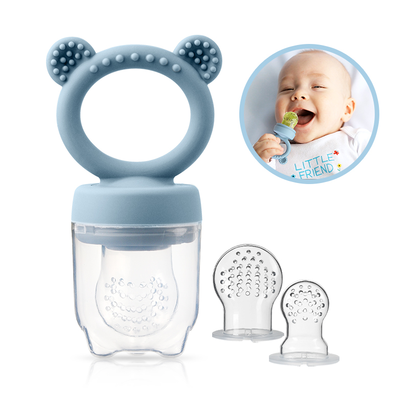 Silicone Bear Shaped Baby Frui - Baby Food Bites recension och pris
