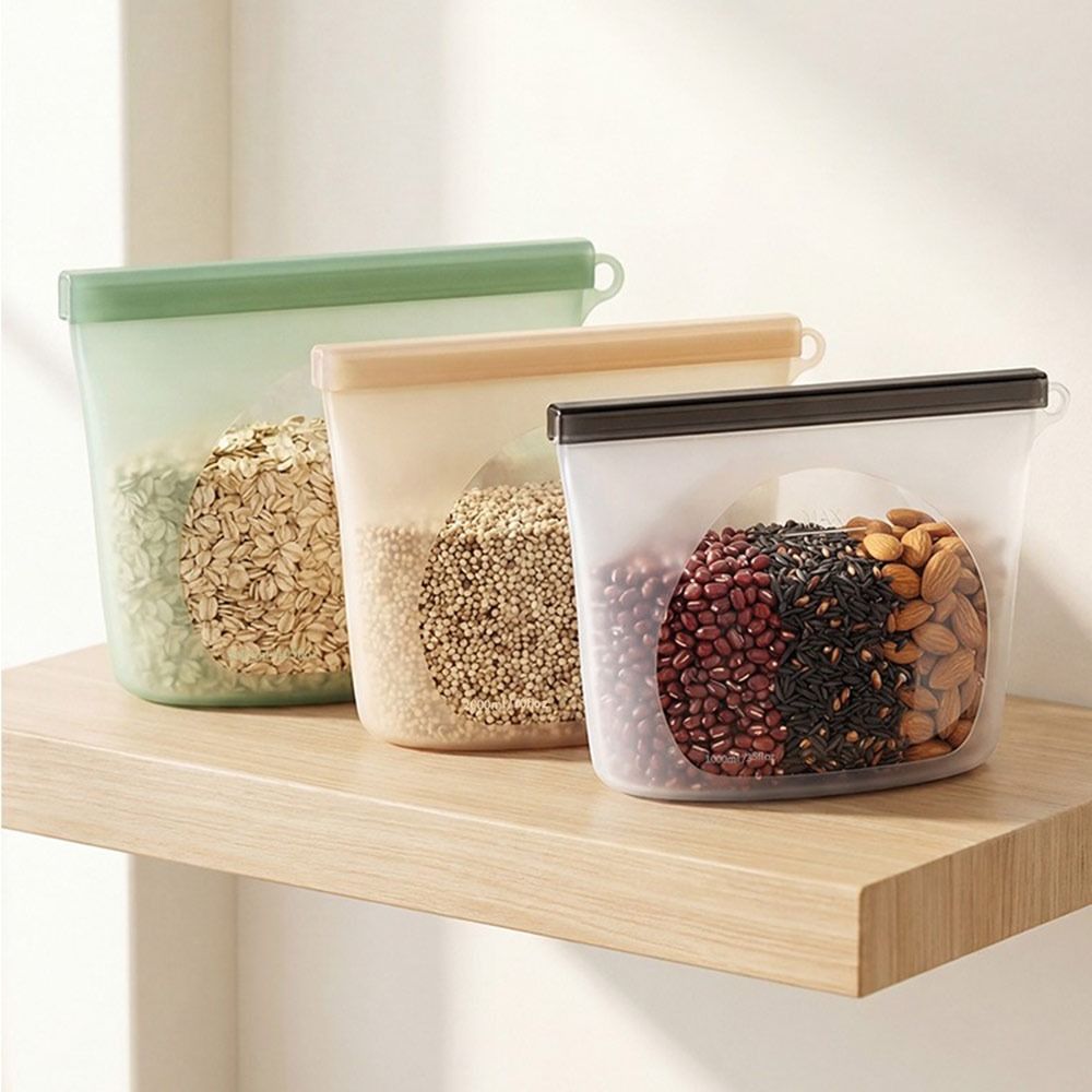 Silicone Food Preservation Bag - Food Pouch Reusable recension och pris