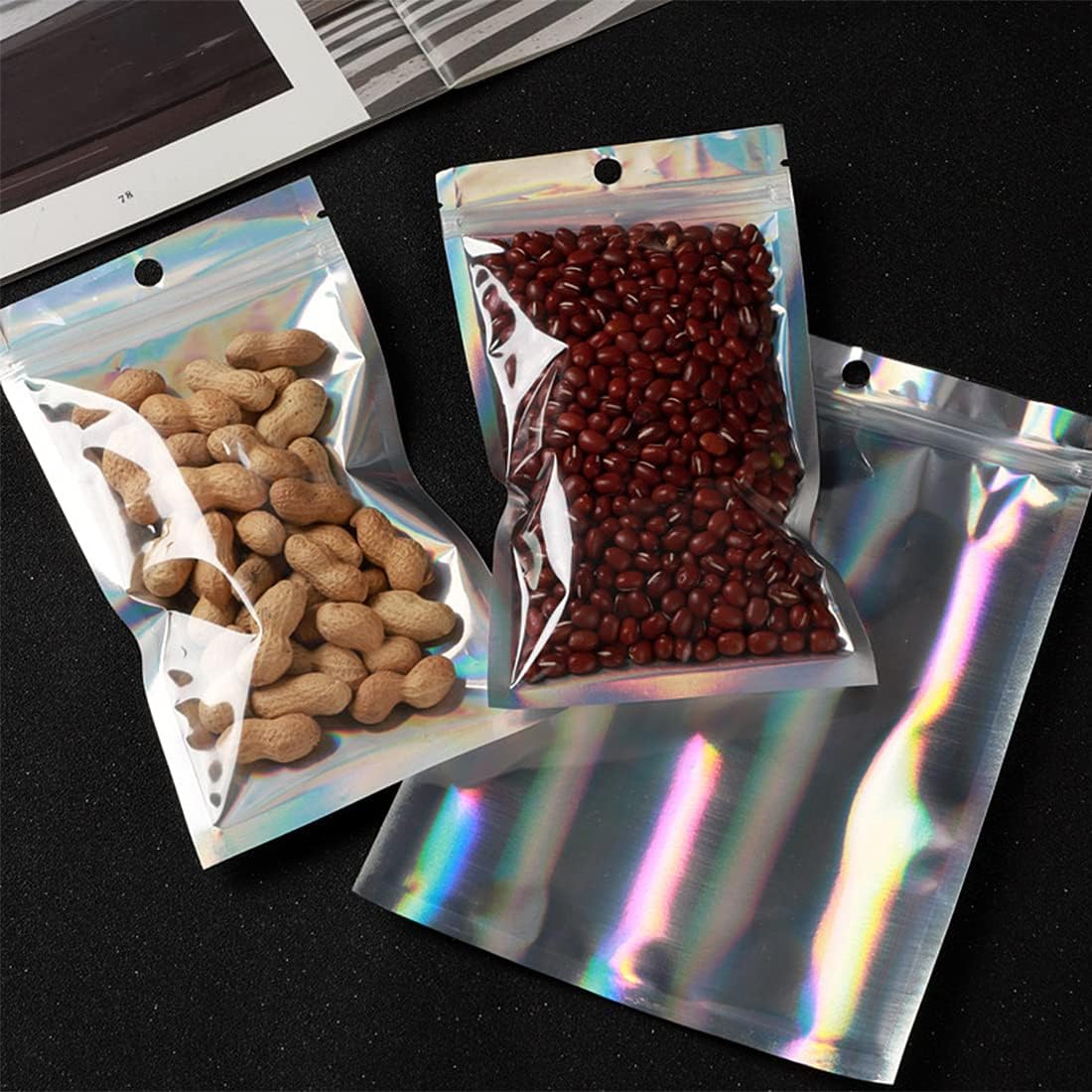 50/10PCS Laser Sealing Bags Pl - Food Pouch Reusable recension och pris