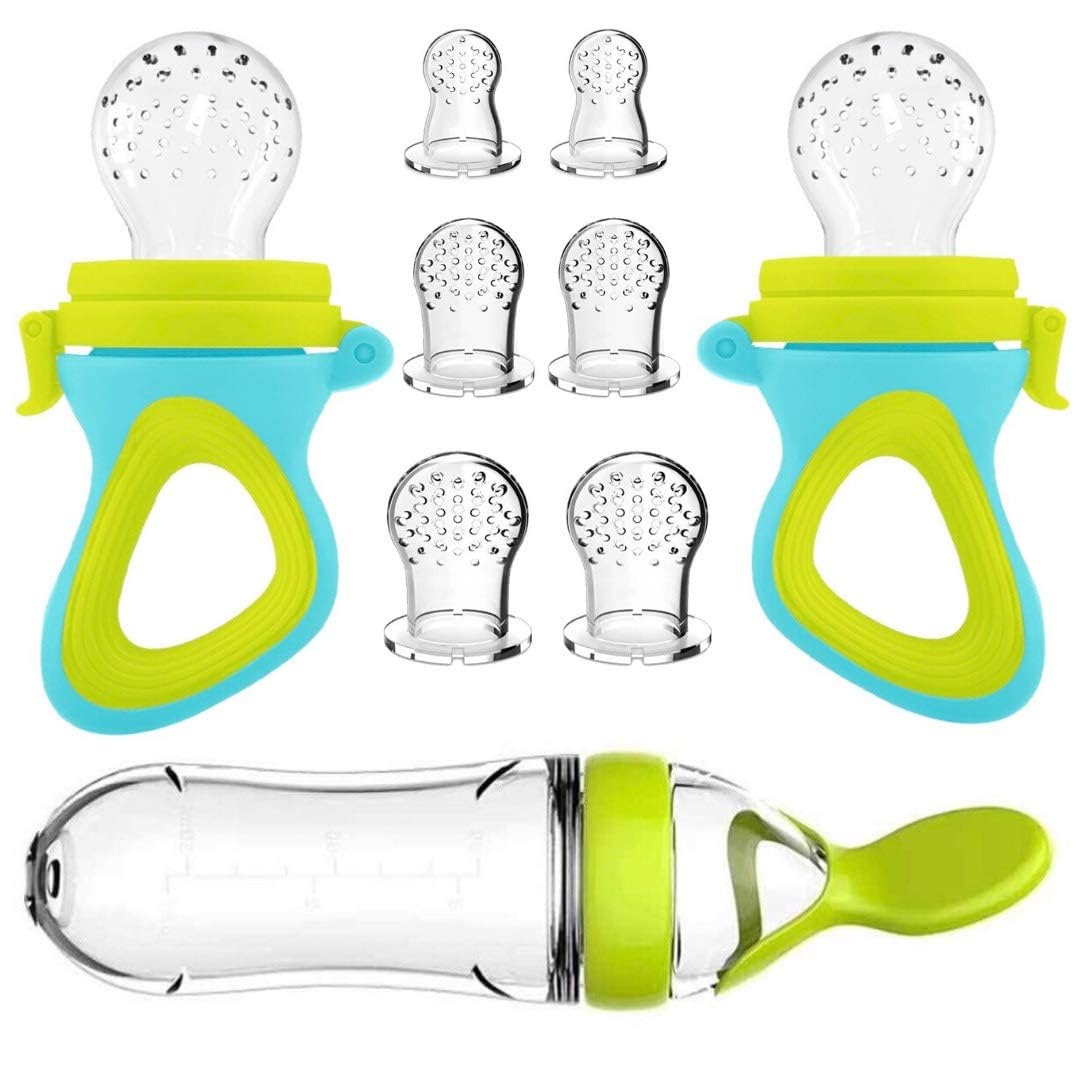 Squeezing Feeding Bottle Cup S - Baby Food Dispensing Spoon recension och pris
