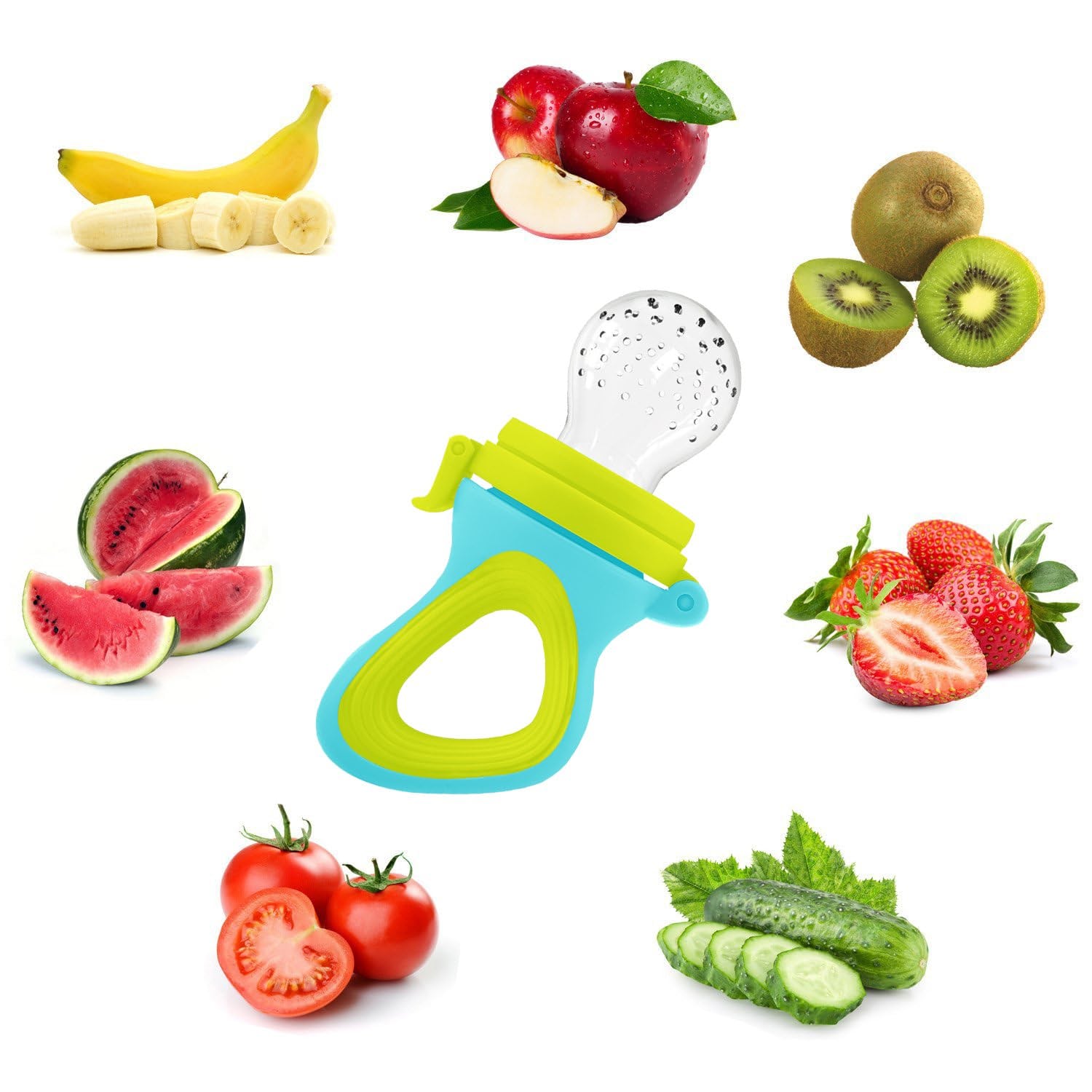 Squeezing Feeding Bottle Cup S - Baby Food Dispensing Spoon recension och pris