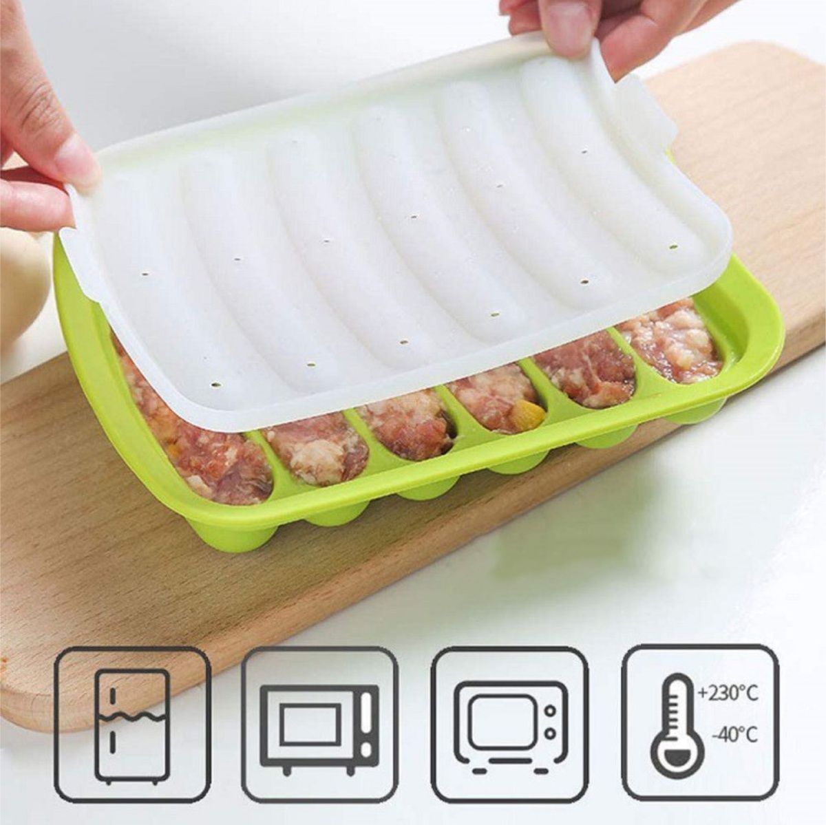 Food Grade Silicone Sausage Mo - Baby Food Dogs recension och pris