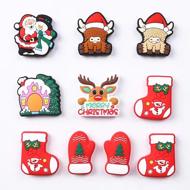 20pcs Silicone Beads Christmas - Baby Food Teether recension och pris
