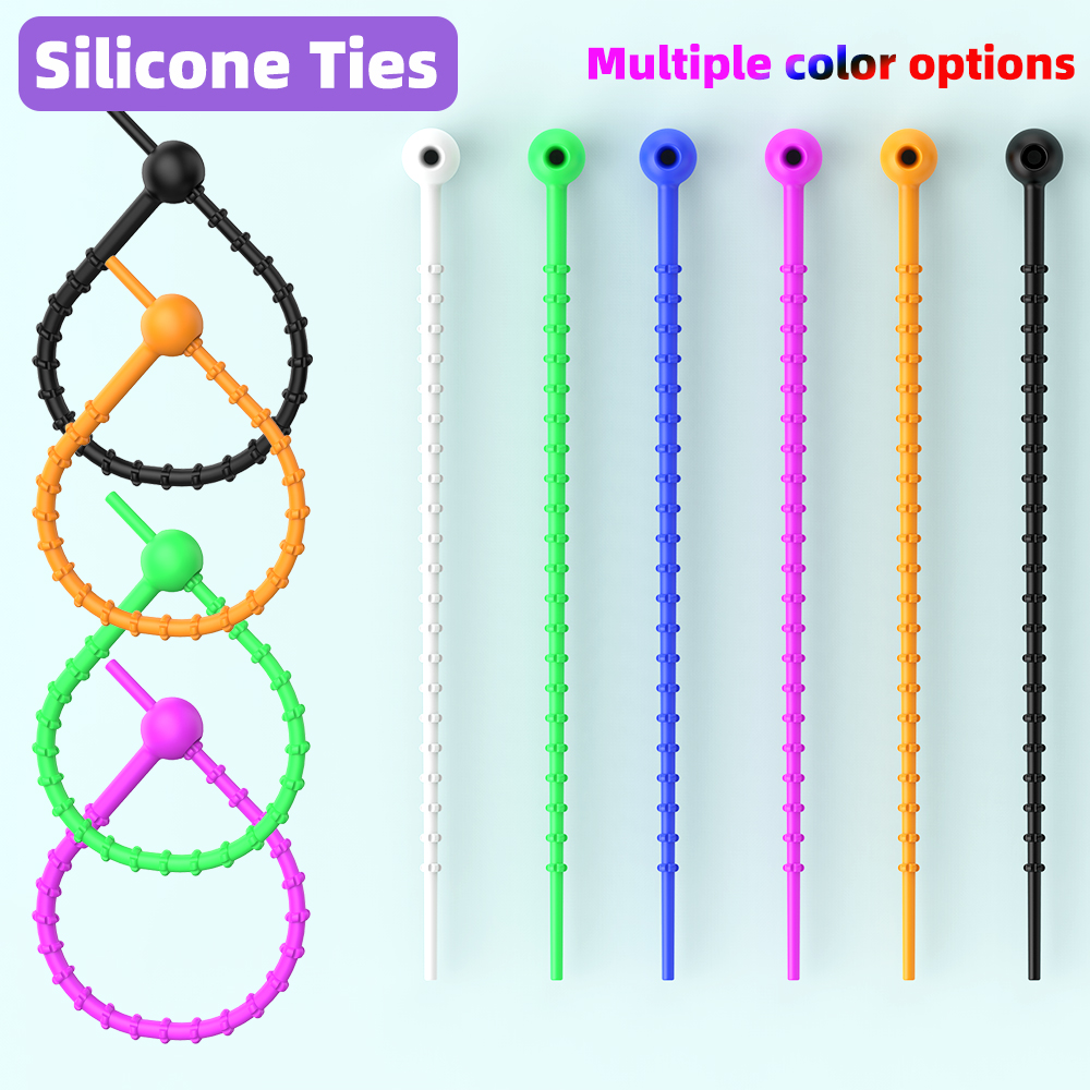 Silicone Reusable Cable Wire O - Food Pouch Reusable recension och pris