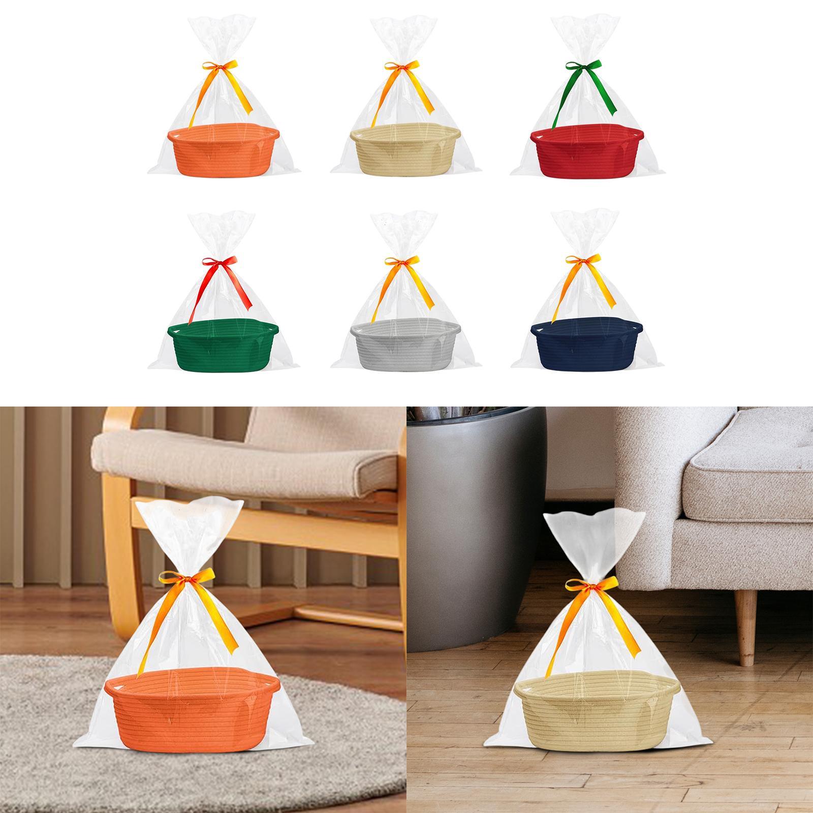 Cotton Rope Basket Multiuse Po - Baby Food Dogs recension och pris