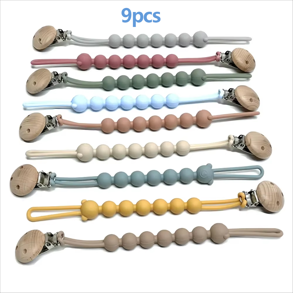 1/9PCS Baby One Pacifier Chain - Baby Food Teether recension och pris