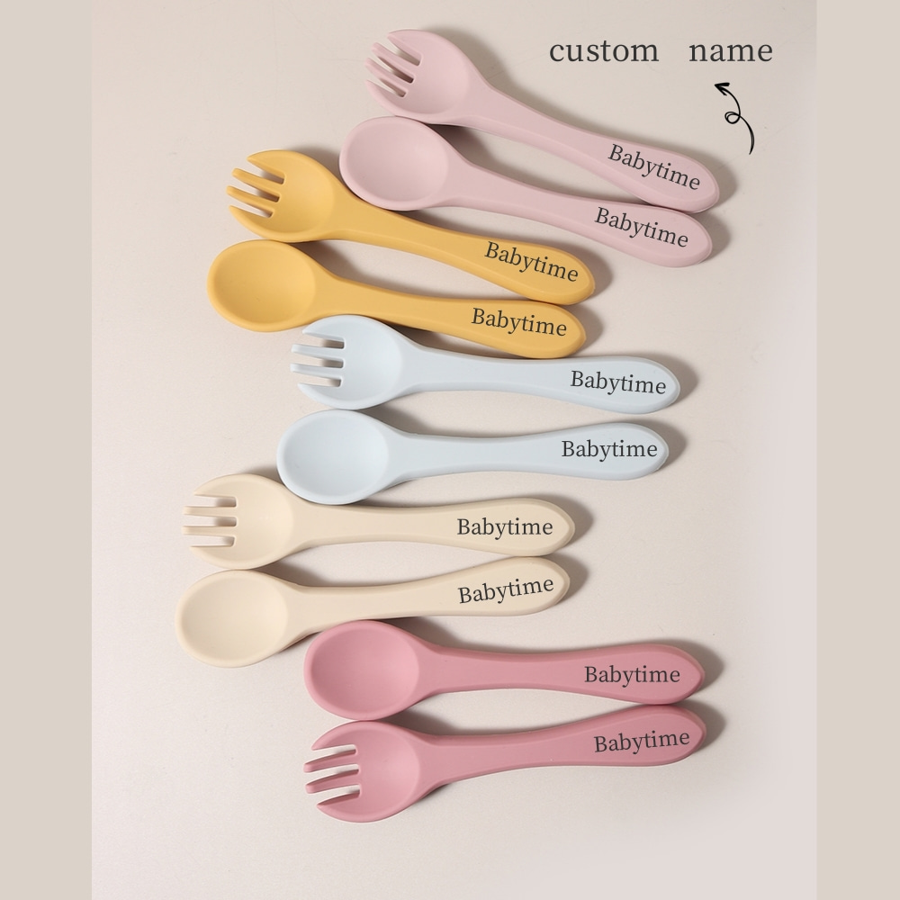 Custom Name 1 Pair Silicone Sp - Baby Food Bites recension och pris