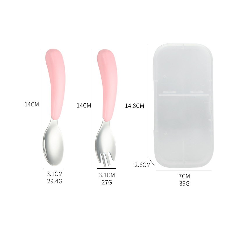 304 Stainless Steel Spoon Fork - Baby Food Dispensing Spoon recension och pris