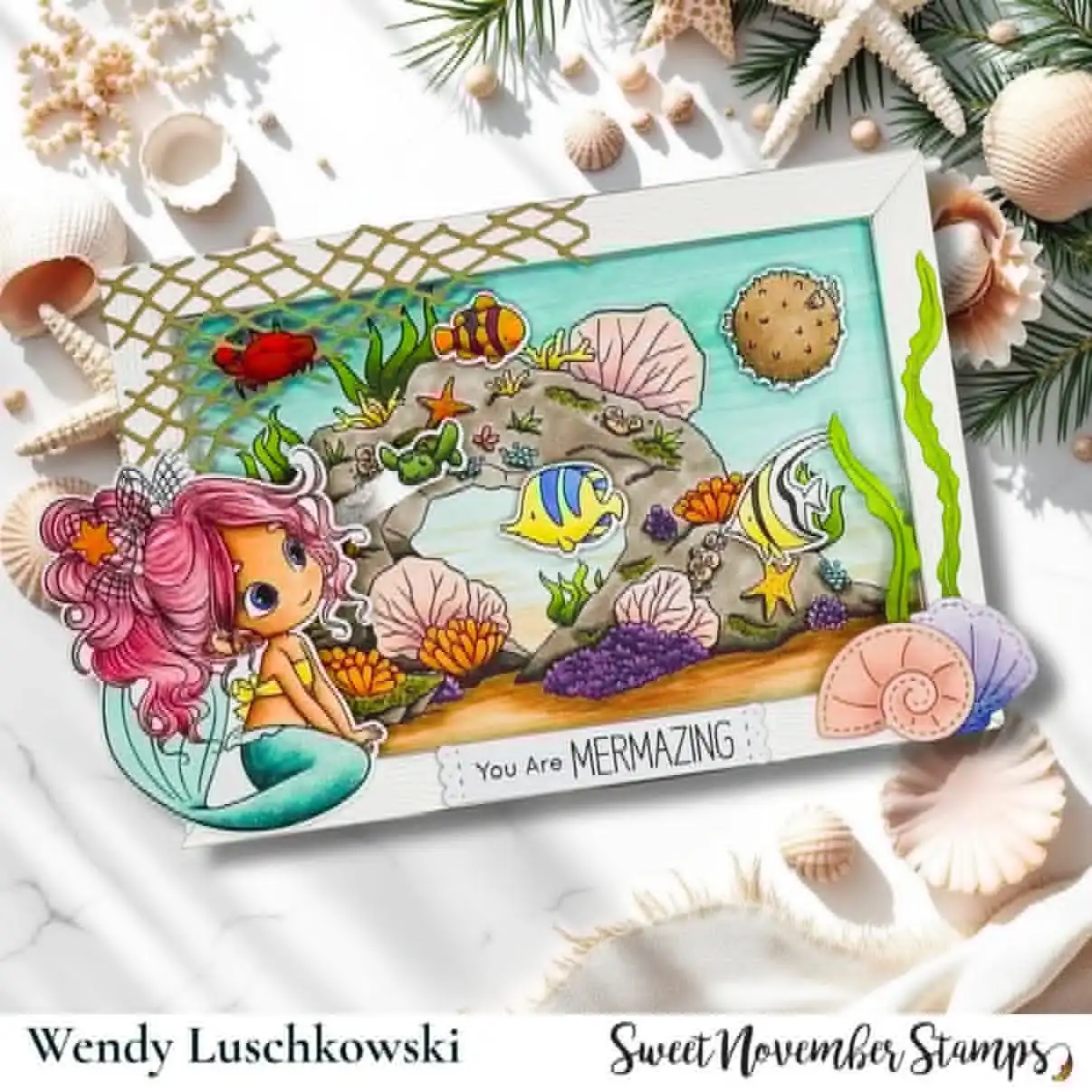 2026 New Clear Stamp Set - Sea - Baby Food Fruits recension och pris