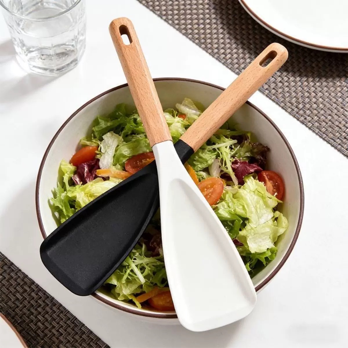 In-Stock Wooden Handle Salad S - Baby Food Japanese recension och pris