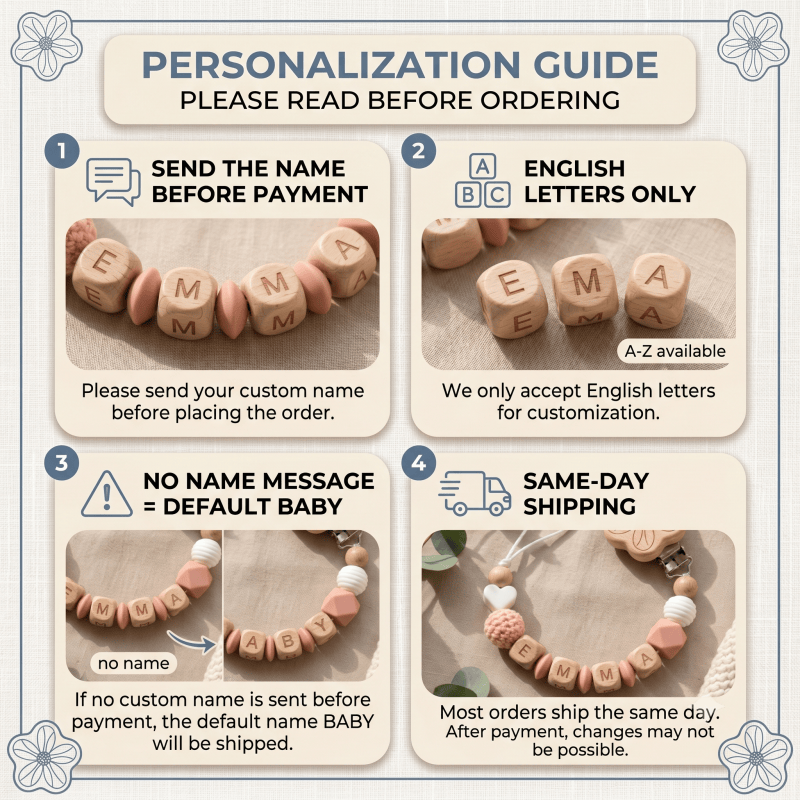 2026 Personalized Baby Pacifie - Baby Food Teether recension och pris