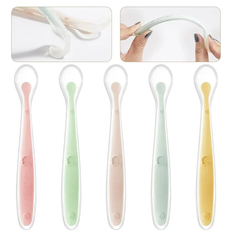 Soft Silicone Baby Spoon Toddl - Baby Food Bites recension och pris