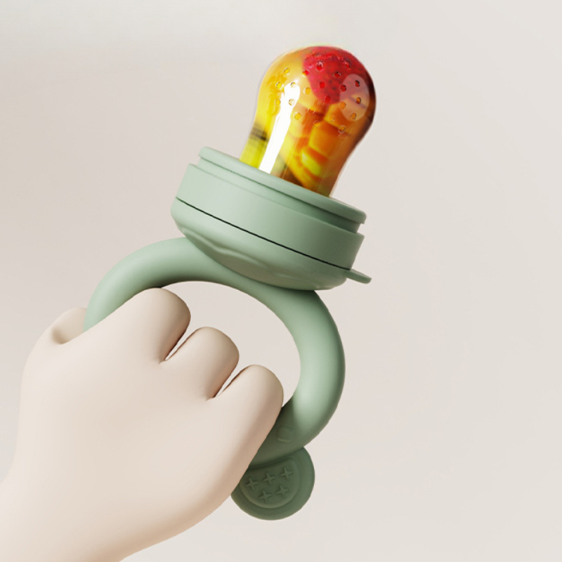 Baby Pacifier Fruit Feeder Wit - Baby Food Bites recension och pris