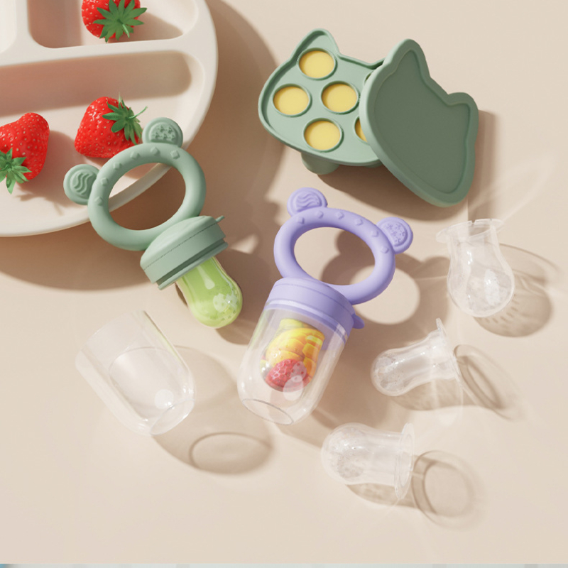Baby Pacifier Fruit Feeder Wit - Baby Food Bites recension och pris
