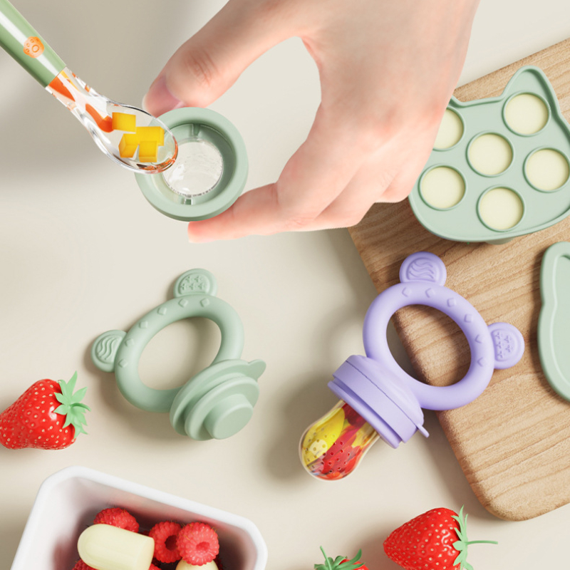 Baby Pacifier Fruit Feeder Wit - Baby Food Bites recension och pris