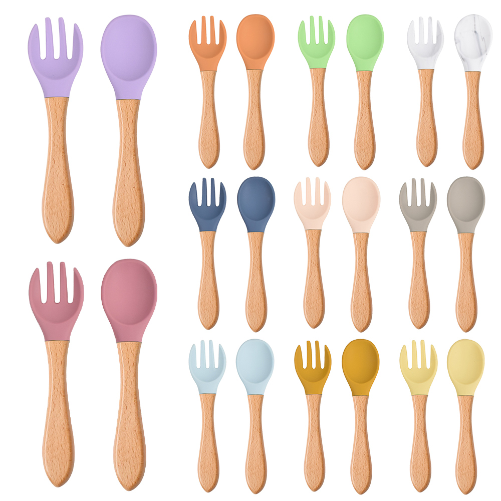 2Pcs/Set Baby Silicone Spoon F - Baby Food Dispensing Spoon recension och pris