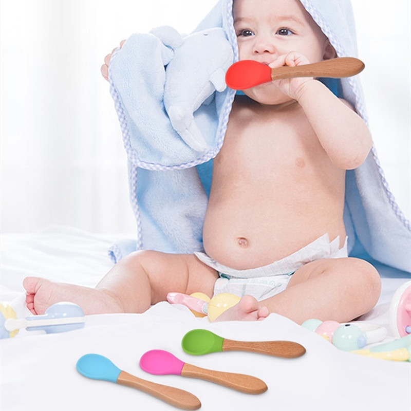 2Pcs/Set Baby Silicone Spoon F - Baby Food Dispensing Spoon recension och pris