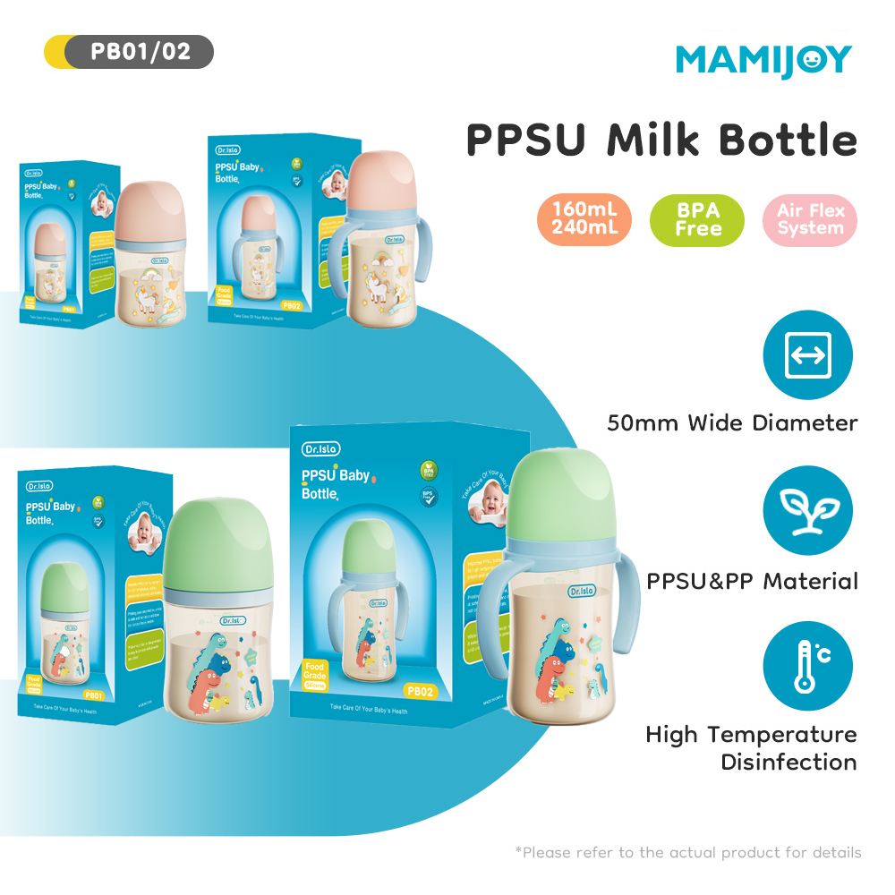 MAMIJOY 160/240ML Baby Bottle  - Baby Food Dispensing Spoon recension och pris