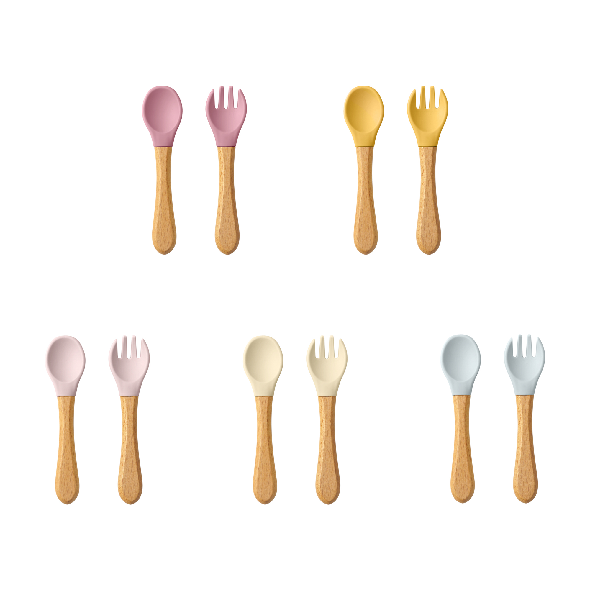 2PCS Baby Learning Spoons Uten - Baby Food Dispensing Spoon recension och pris