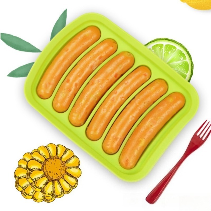 New 1pcs DIY Food Grade Silico - Baby Food Dogs recension och pris