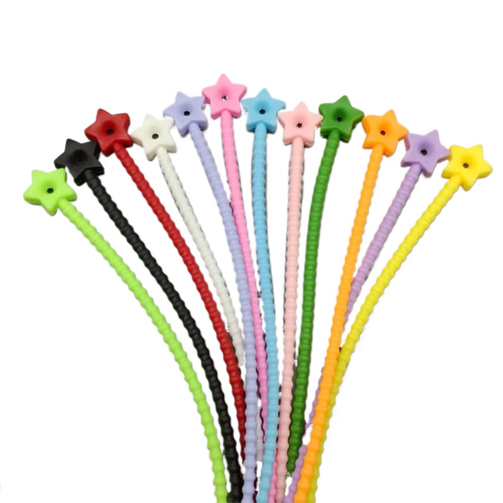 10Pcs Flower Star Silicone Cab - Food Pouch Reusable recension och pris