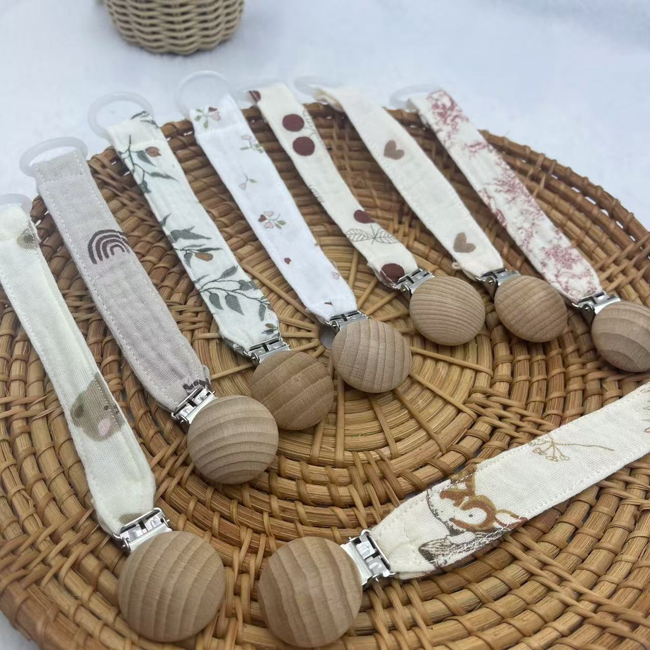 Baby Pacifier Chain Clips Hold - Baby Food Teether recension och pris